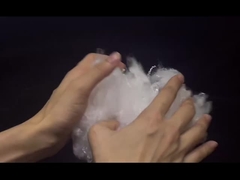 0.9D فايبر المجوفة العذراء ملء صديقة للبيئة 32mm PSF لملء