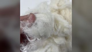 3D × 51mm أراميد 1313 ألياف مقاومة للحرارة العالية مثبطات اللهب للمنسوجات الصناعية