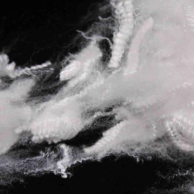 شراء الألياف البوليسترية المجوفة الصديقة للبيئة 1.33D السيليكونية البيضاء الخفيفة الوزن التصنيع عبر الإنترنت