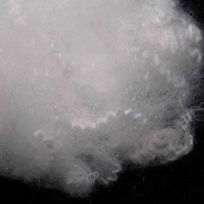 شراء قطن صلب مجوف ألياف ذوبان منخفض 15D 64mm ألياف البوليستر الصلبة التصنيع عبر الإنترنت