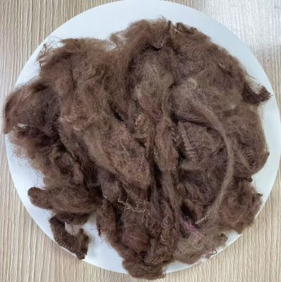 سعر جيد نسيج البوليستر المعاد تدويره 2.5D 51mm القهوة الداكنة الانترنت