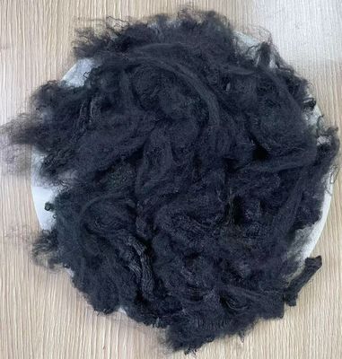 سعر جيد ناجية بوليستر الألياف العضوية 3D 150mm الأسود للخيوط الانترنت