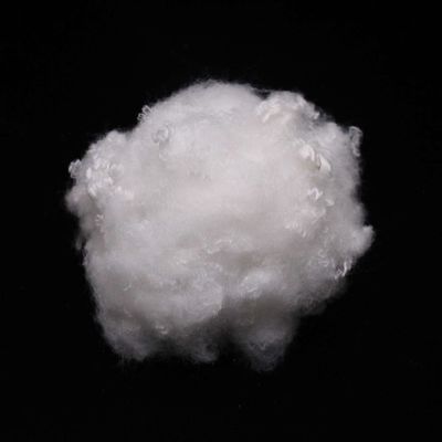 سعر جيد A1 White Flame Retardant Regenerated Polyester Staple Fiber للفراش الانترنت