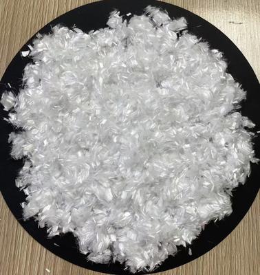 سعر جيد Polypropylene Polyethylene Concrete Fiber 4.5mm White الانترنت