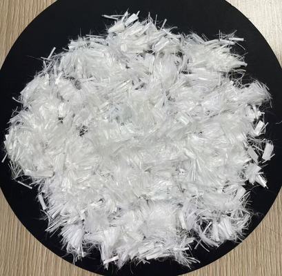 جودة 10 Micrometre 12mm PET Fiber Reinforced Concrete with 160-170℃ Melting Point for Enhanced Durability مصنع