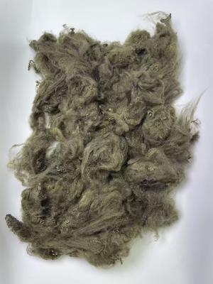 سعر جيد 1.5D Brown Recycled Polyester Staple Fiber with 0.2% Oil Content and 255-265℃ Melting Point الانترنت