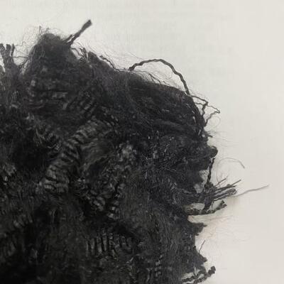 سعر جيد الألياف المأكسدة مسبقًا من البوليا كريلونيتريل POF مقاومة لدرجات الحرارة العالية طول القطع 51 ملم لتطبيقات مشهد الحريق الانترنت