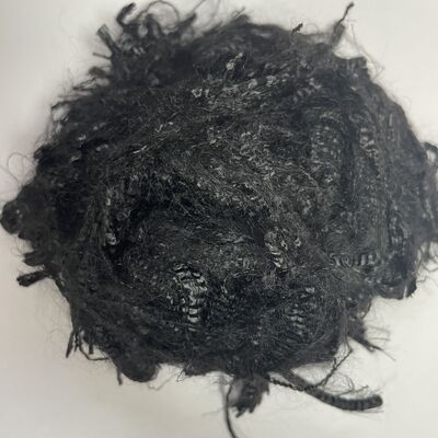 الألياف المأكسدة مسبقاً من الصناعة 1.5D × 51mm. مقاومة للحرارة لفترة طويلة حتى 260 درجة مئوية المواد الخام غير القابلة للاشتعال