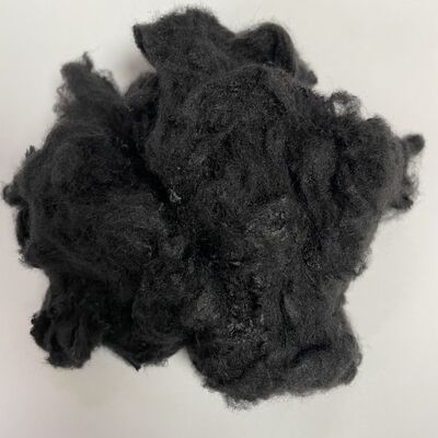 ألياف أكريليك قصيرة عالية مقاومة للنار تستخدم في العزل الحراري والعزل الحراري للمباني ، ويمكن تخصيص المواصفات